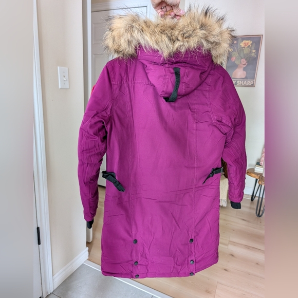 Canada Goose Women's Kensington Parka - Pink - Size Small - Picture 6 of 11